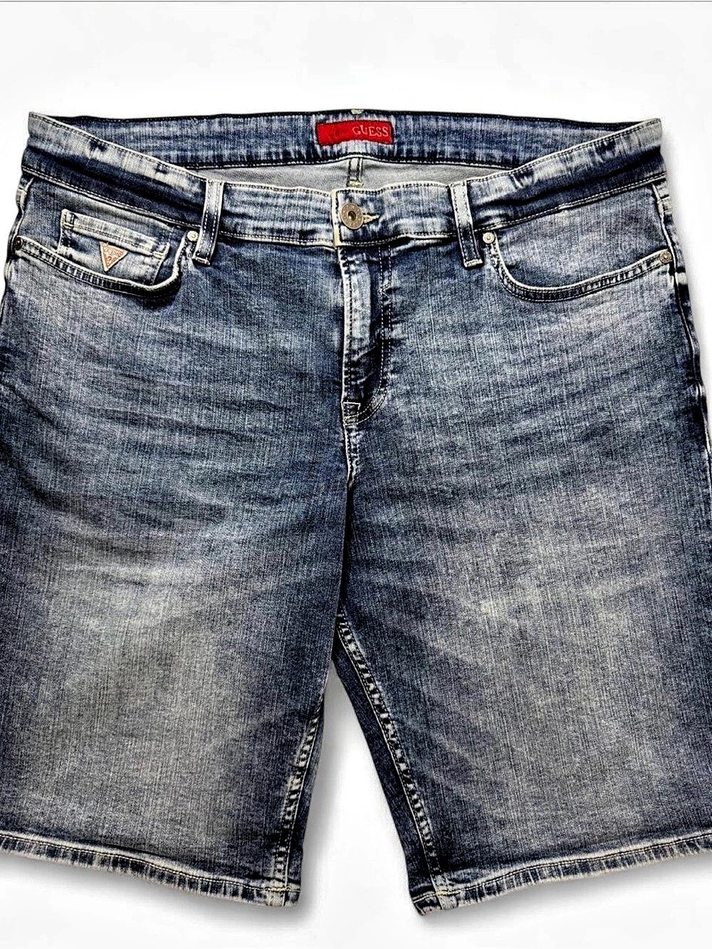 GUESS Jeans denim shorts Denim Jean Shorts in Blue Waist 36 Like New